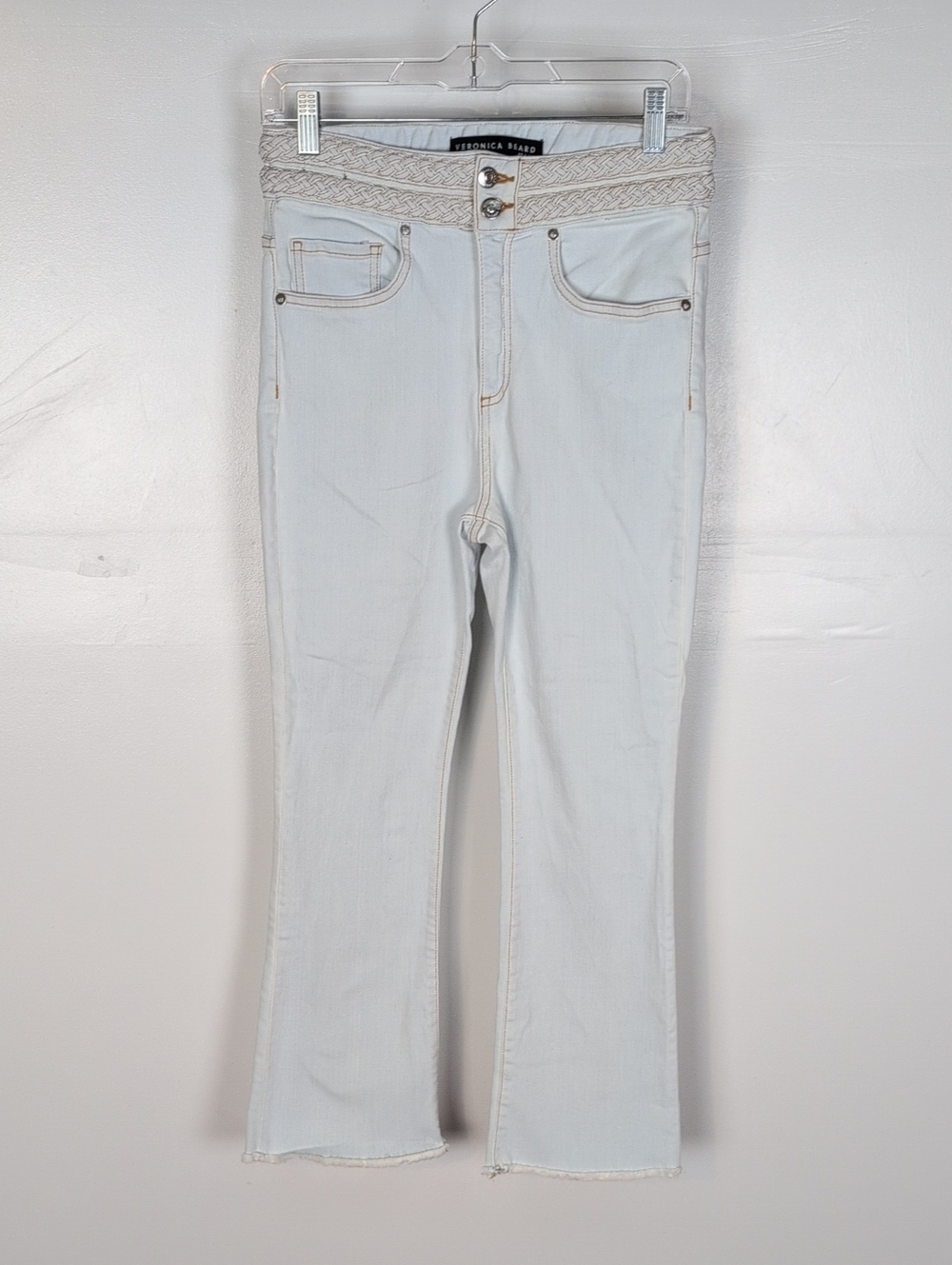 Veronica Beard Carly 12" Kick Flare Jeans